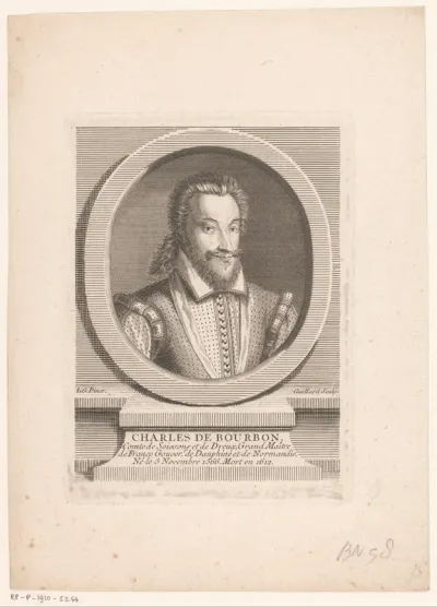 Portret van Charles de Bourbon, graaf van Soisson