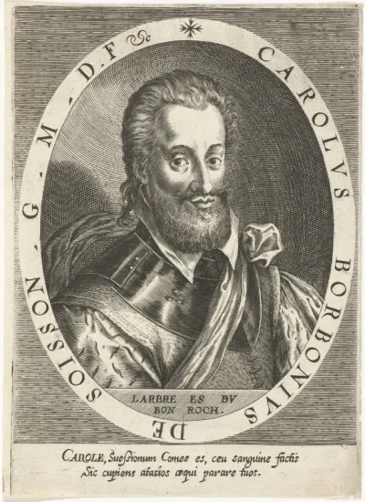 Portret van Charles de Bourbon, graaf van Soisson