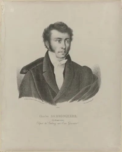 Portret van Charles De Brouckère, 1830