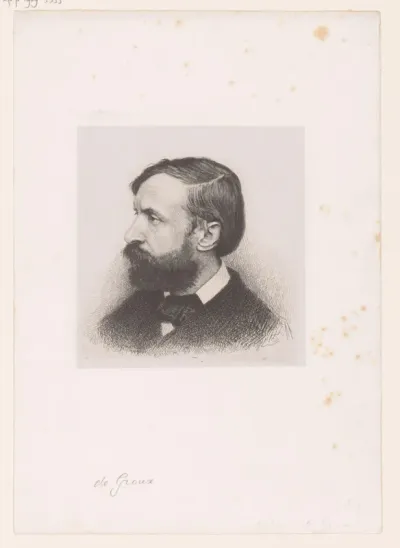 Portret van Charles de Groux