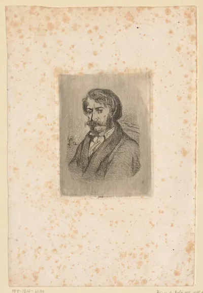 Portret van Charles de Groux