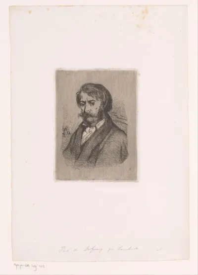 Portret van Charles De Groux