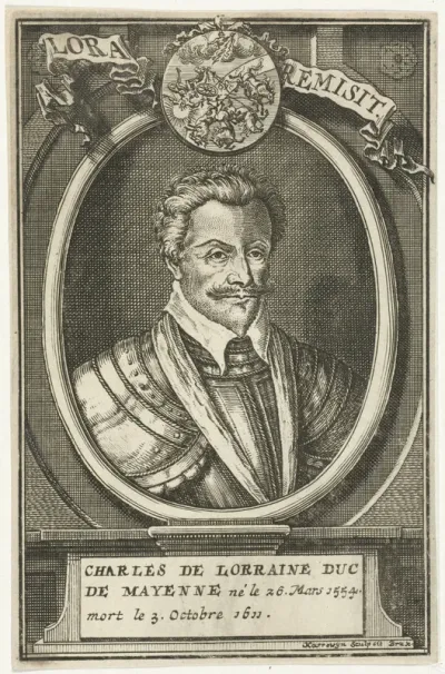 Portret van Charles de Guise duc de Mayenne