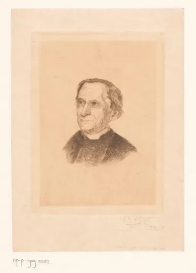 Portret van Charles de Harlez