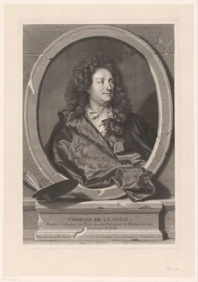 Portret van Charles de La Fosse