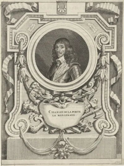 Portret van Charles de La Porte hertog van Meilleraye