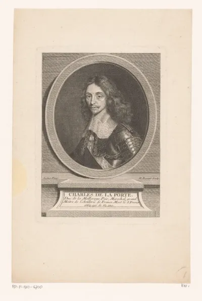 Portret van Charles de la Porte