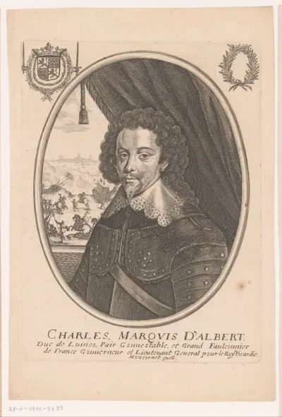 Portret van Charles de Luynes