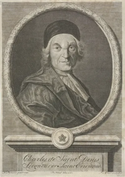 Portret van Charles de Marguetel de Saint Denis