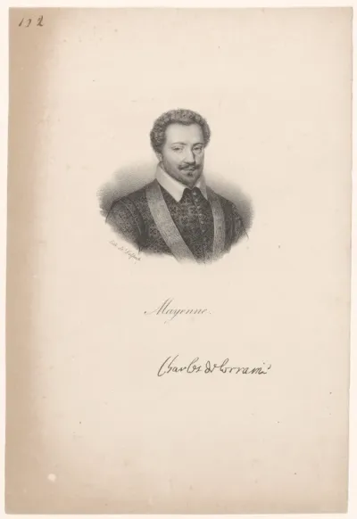 Portret van Charles de Mayenne