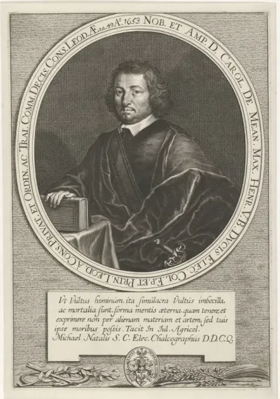 Portret van Charles de Méan