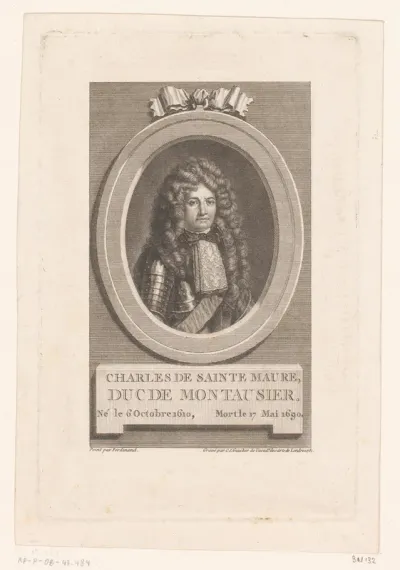 Portret van Charles de Sainte-Maure