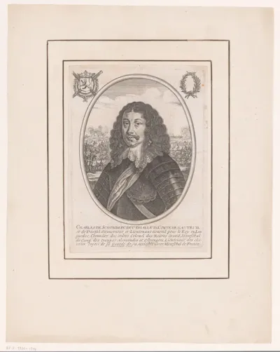 Portret van Charles de Schomberg