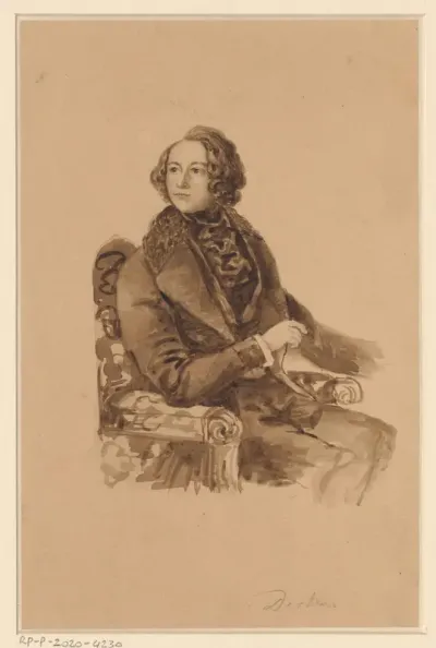 Portret van Charles Dickens