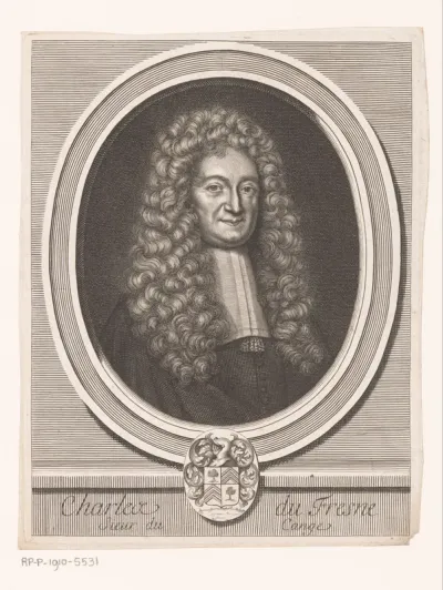 Portret van Charles du Fresne