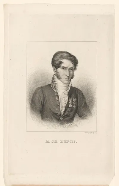 Portret van Charles Dupin