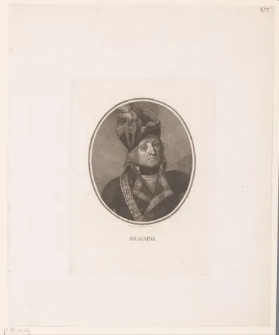 Portret van Charles Edward Jennings de Kilmaine