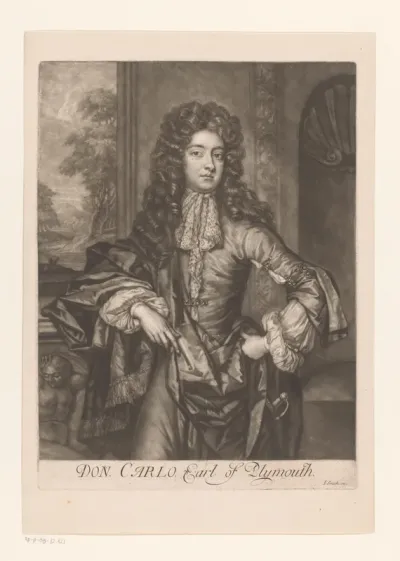 Portret van Charles FitzCharles