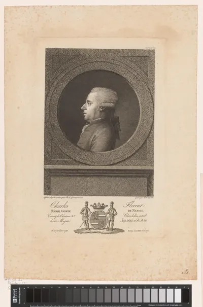 Portret van Charles Florent Marie van Nassau-Corroy
