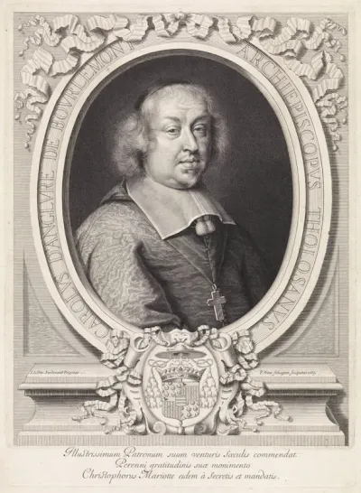 Portret van Charles-François d'Anglure de Bourlemont