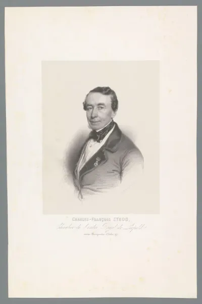Portret van Charles-François Stroo