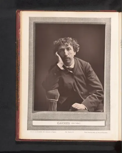 Portret van Charles Garnier