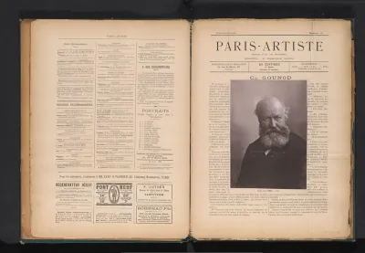 Portret van Charles Gounod
