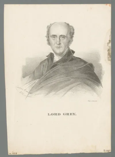 Portret van Charles Grey