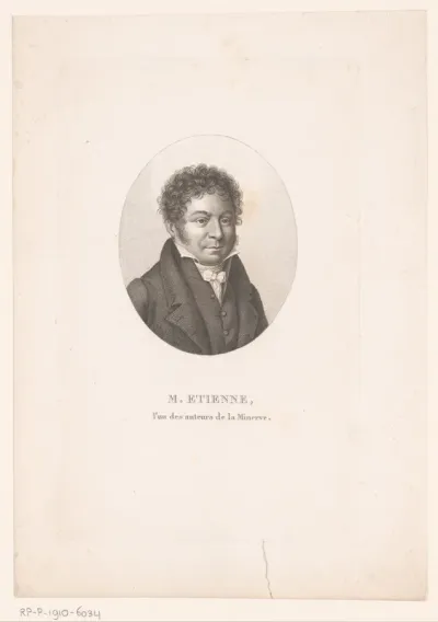 Portret van Charles-Guillaume Étienne
