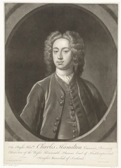 Portret van Charles Hamilton Binning