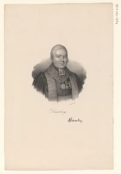 Portret van Charles-Henri Dambray