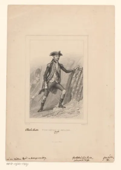 Portret van Charles Henri Hector d'Estaing