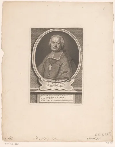 Portret van Charles-Joachim Colbert de Croissy