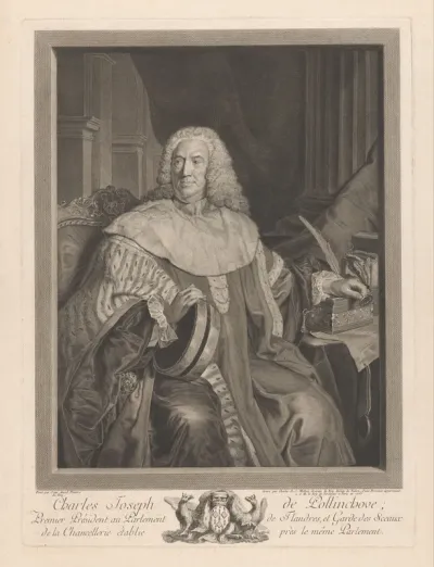 Portret van Charles-Joseph de Pollinchove