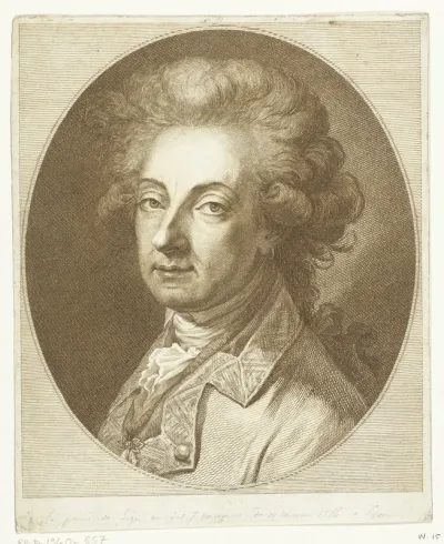 Portret van Charles Joseph Prince de Ligne