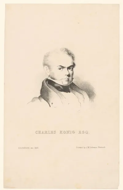 Portret van Charles Konig