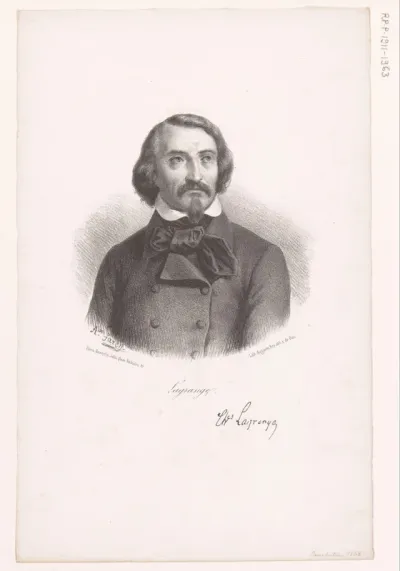 Portret van Charles Lagrange