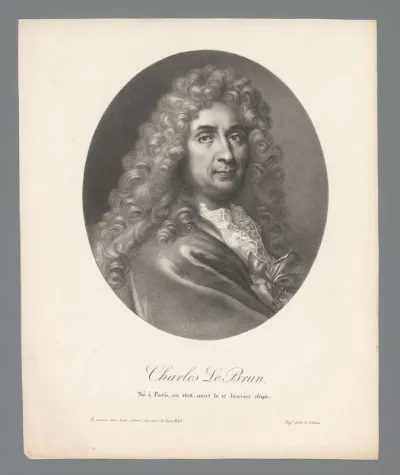 Portret van Charles Le Brun
