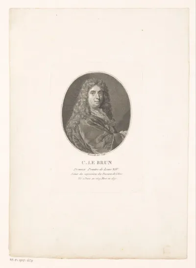 Portret van Charles Le Brun