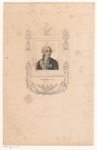 Portret van Charles Louis de Marbeuf