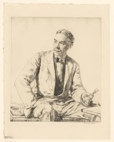 Portret van Charles March Gere