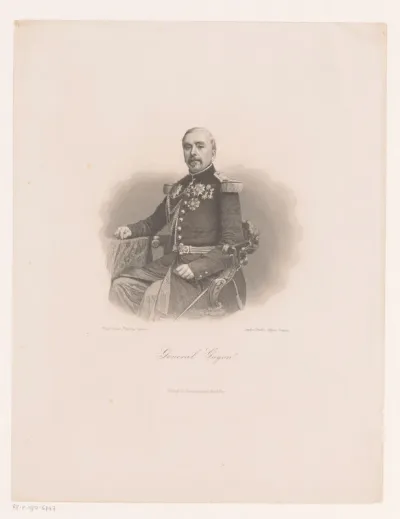 Portret van Charles-Marie-Augustin de Goyon