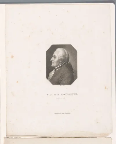 Portret van Charles Marie de La Condamine