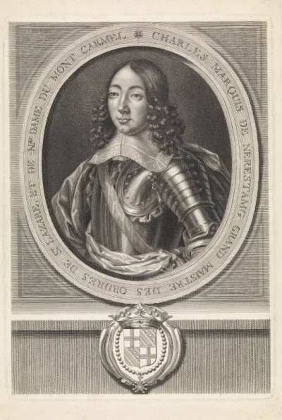 Portret van Charles, markies van Nérestang
