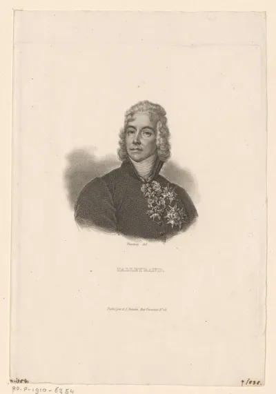 Portret van Charles Maurice de Talleyrand-Périgord