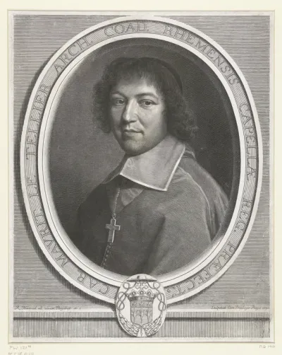 Portret van Charles-Maurice Le Tellier