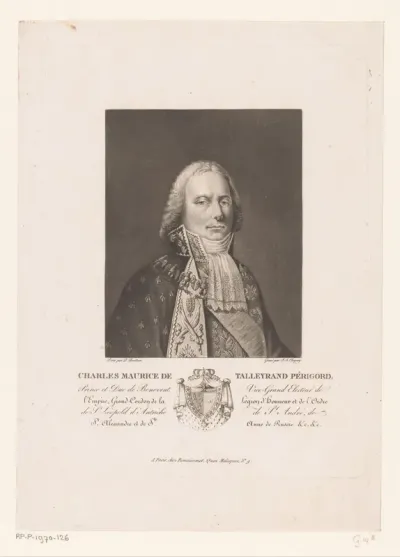 Portret van Charles Maurice van Talleyrand-Périgord