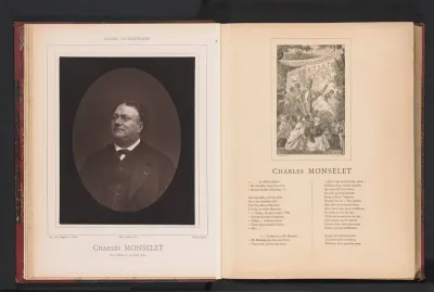 Portret van Charles Monselet