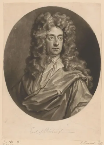 Portret van Charles Mordaunt