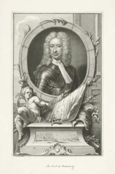 Portret van Charles Mordaunt
